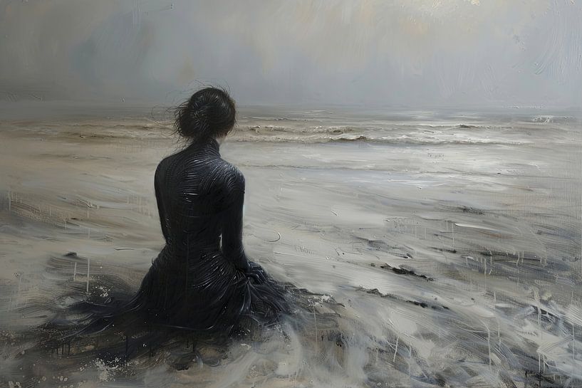 feeling of loneliness by Egon Zitter