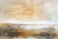 Paysage scandinave abstrait