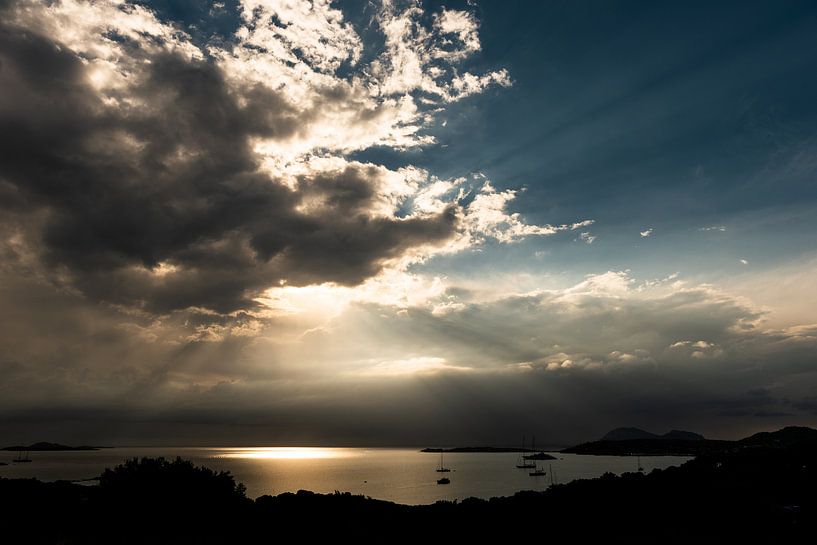 Sunrise over the Costa Smeralda - Sardinia by Damien Franscoise