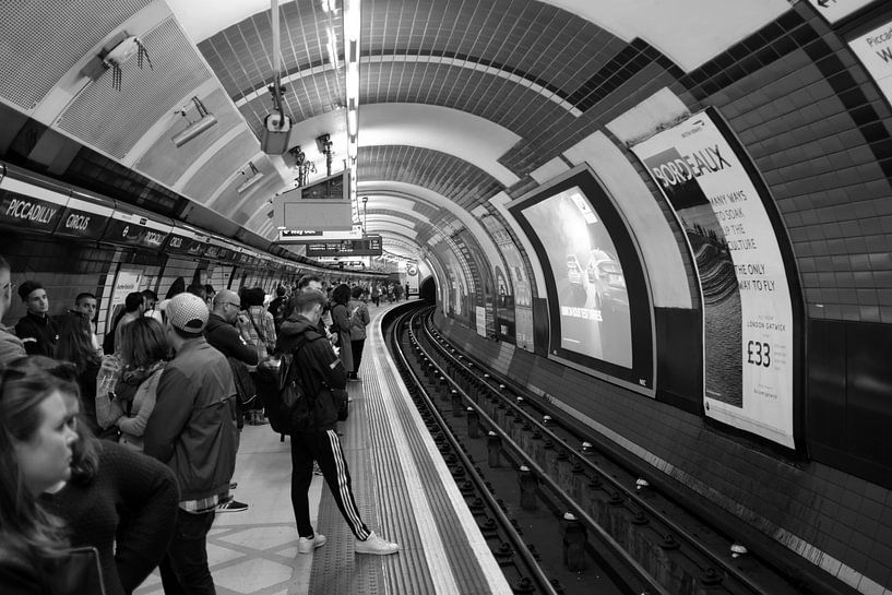 London underground station, Piccadilly Circus, United Kingdom by Roger VDB