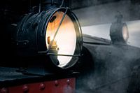 Lampe eines Dampfzuges