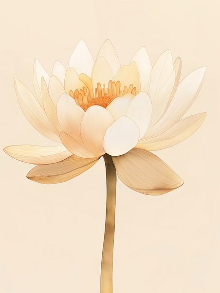 Lotusblume von Bert Nijholt