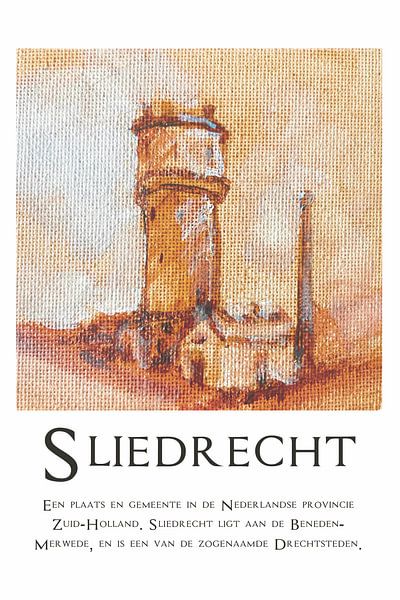 Water tower Sliedrecht Drechtsteden by Krista Kitsz Art