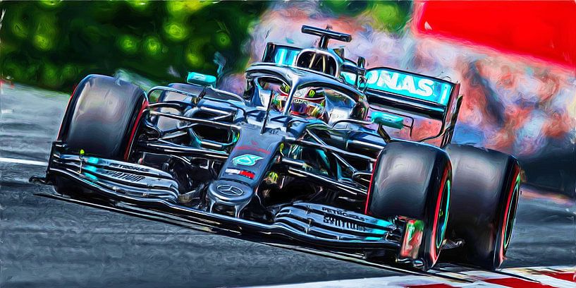 Lewis Hamilton - 2019 von DeVerviersBelgium
