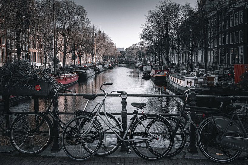 Amsterdam in black and white by Thilo Wagner