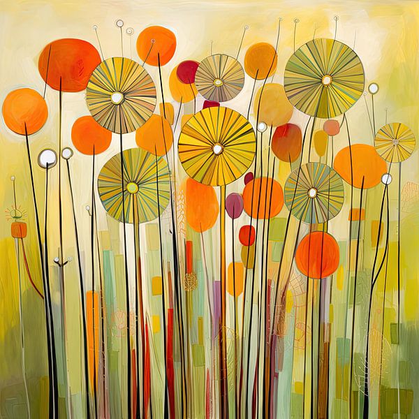 Flowers modern by Bert Nijholt