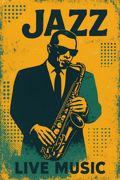 music poster illustration, conceptual, contemporary decorative style by Ariadna de Raadt-Goldberg