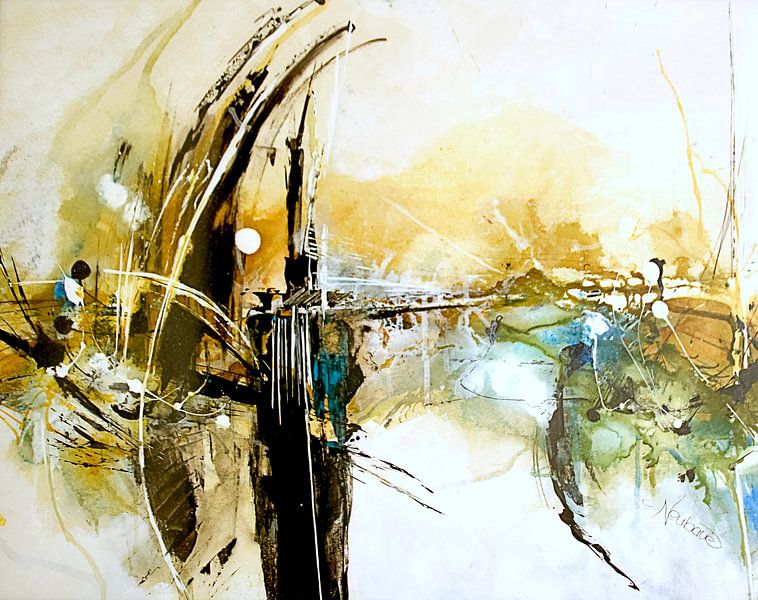 Abstract en Expressief Nr.3 van Claudia Neubauer