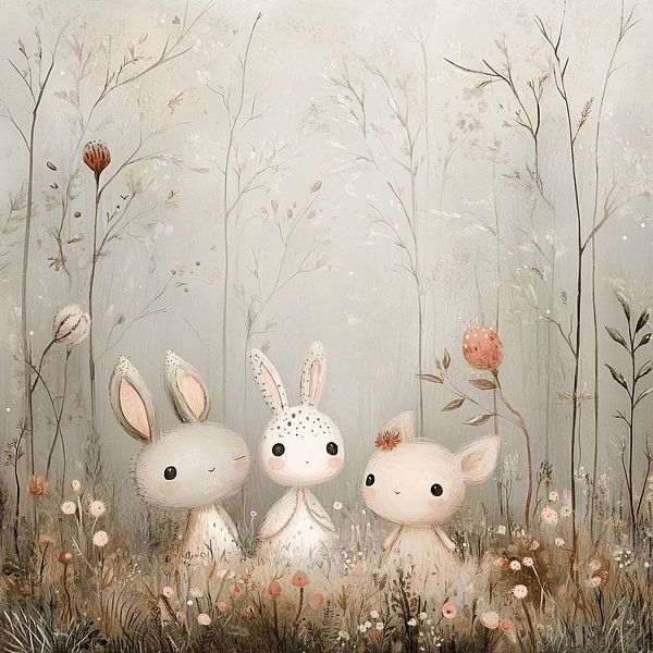 The Magic of Cute Forest Animals by Karina Brouwer