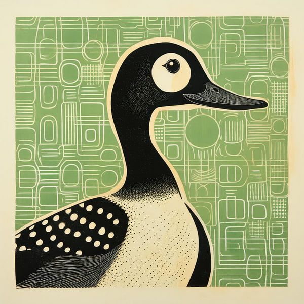 Whimsy Folk Duck Profil von Aloke Design
