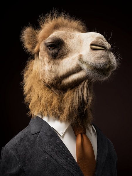 Kamel mit Charme - Geschäftsmann Deluxe von MArt