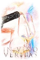 Vin, verres à vin, In Vino Veritas
