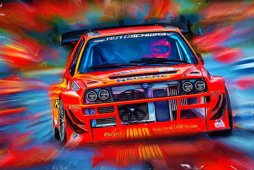 Lancia Lovers - Lancia Delta Integrale von DeVerviersBelgium