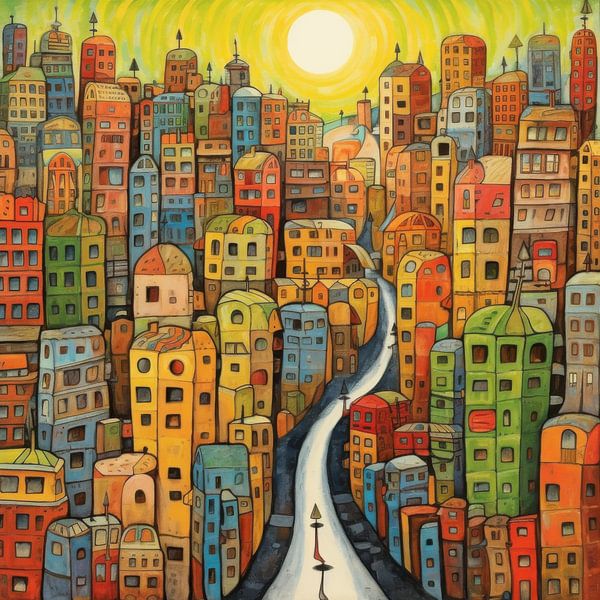 Goldener Pfad von Studio WegWijs