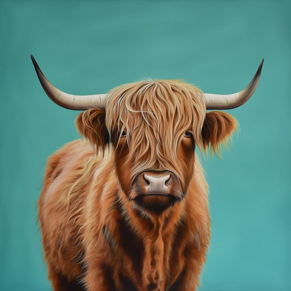 Hochlandkuh von Andreas Magnusson