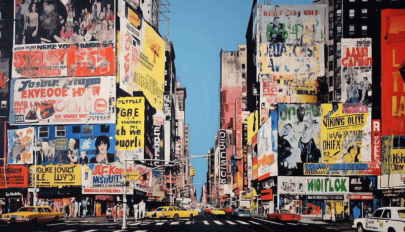 A Tapestry of City Life by Art Lovers