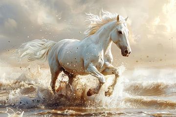 Horse sketch by PixelPrestige