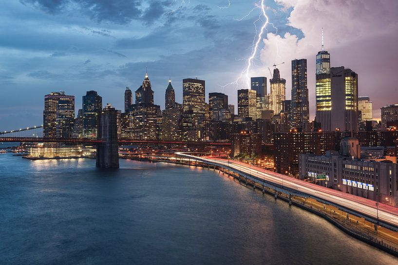 New York Gewitter von Stefan Schäfer