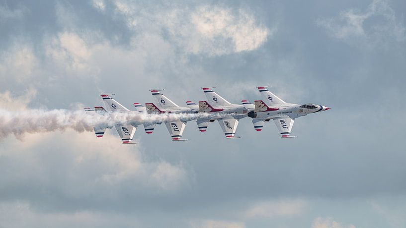 U.S. Air Force Thunderbirds. von Jaap van den Berg
