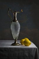 Nature morte au citron et au papillon