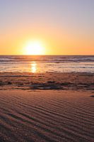 Coucher de soleil à Schouwen près de Haamstede