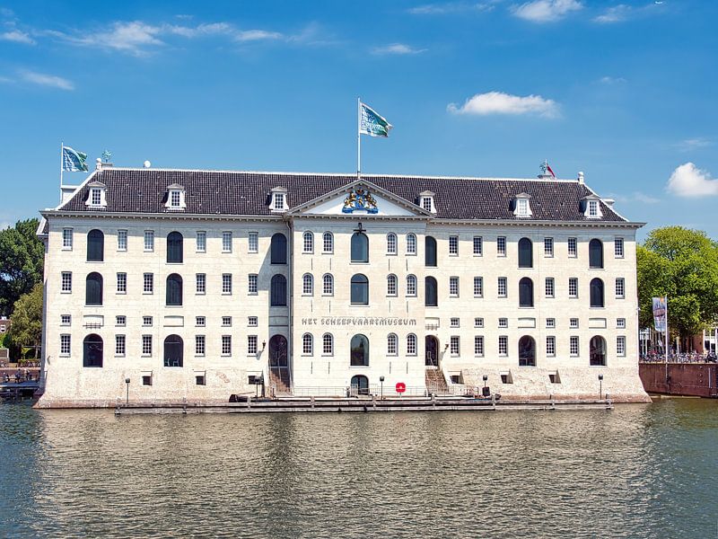 Amsterdam Maritime Museum by Eduard Lamping
