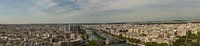 Top panoramic view of the Seine