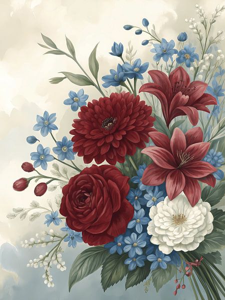 Karmesinrote Serenade von Artistic