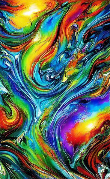 Coloured liquid by ButterflyPix