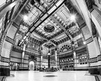 Groningen main station (black and white)