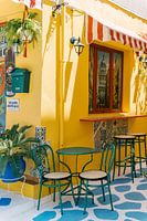 Vue d'été sur une île grecque - Lefkas
