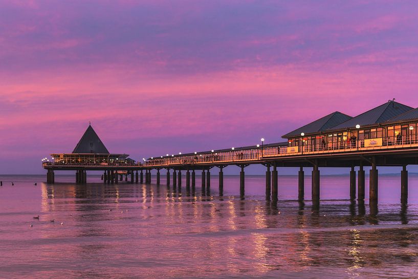 Seebrücke Heringsdorf, Deutschland par Gunter Kirsch