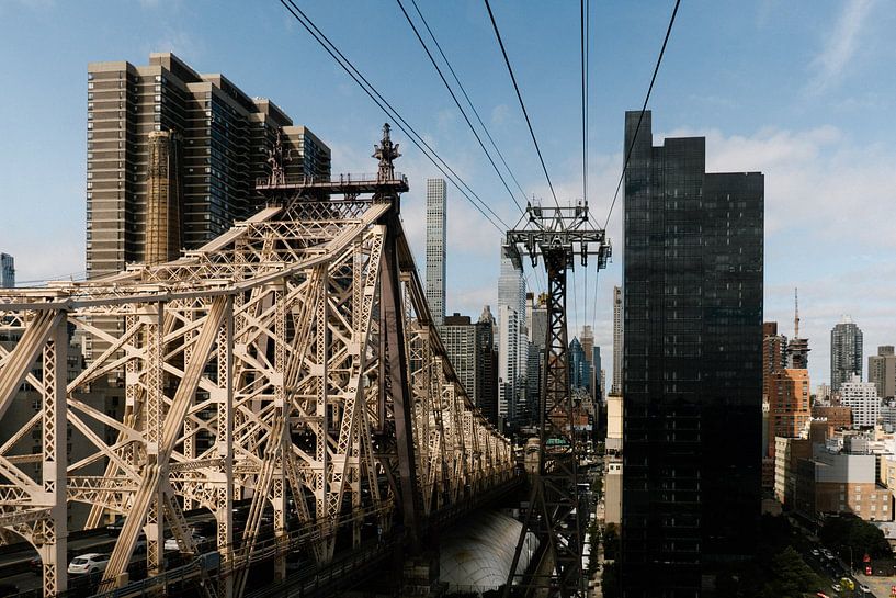 Städtische Skyline New York City von Wianda Bongen