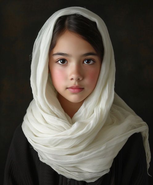 Mysteriöser Ausdruck, stille Sehnsucht von fernlichtsicht