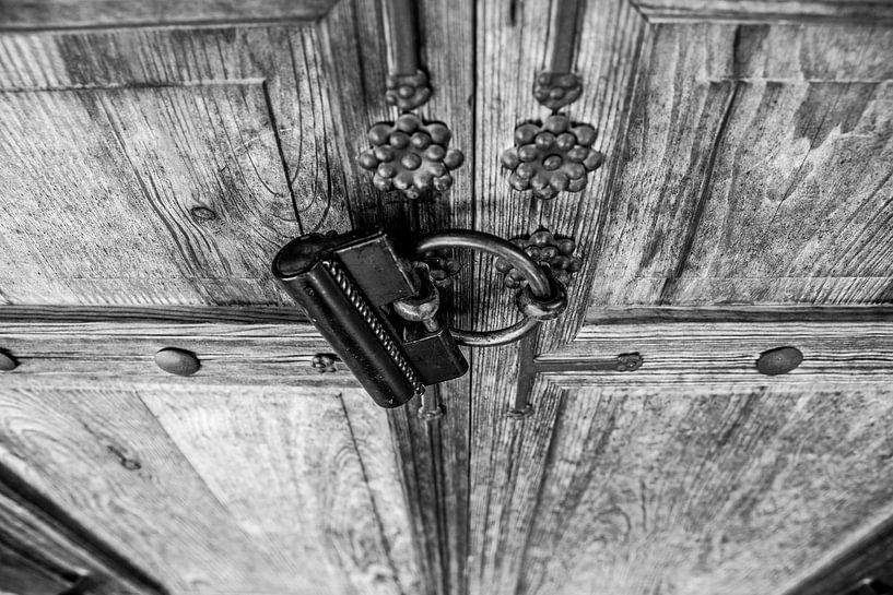 &quot;Afgesloten&quot; deur in Zuid-Korea van Kaj Hendriks