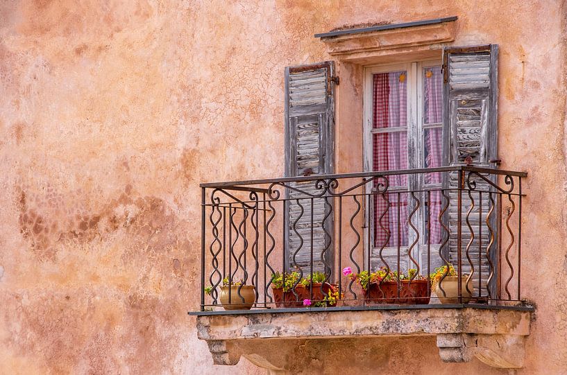 Mediterranean old window with balcony by Fartifos