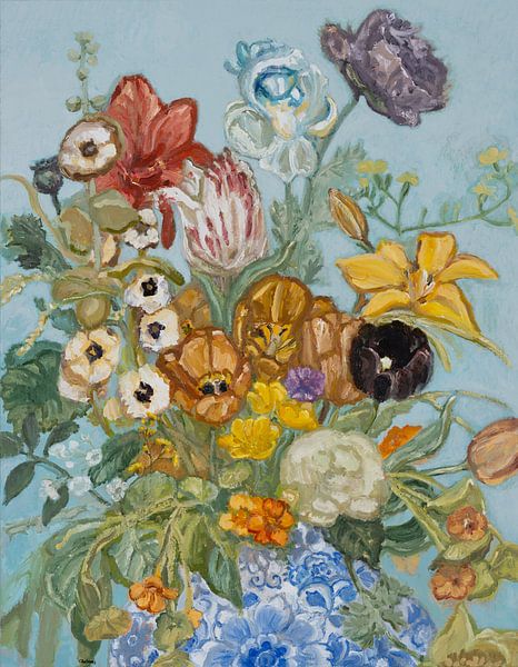 Fleur bleue par Tanja Koelemij