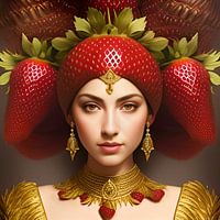 Surreal Queen of Strawberries -strawberries