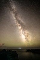 La Voie lactée depuis l'île de Faial (Açores)
