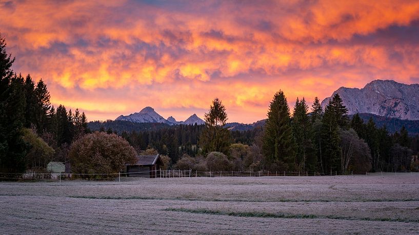 L'automne dans le Karwendel par Martin Wasilewski