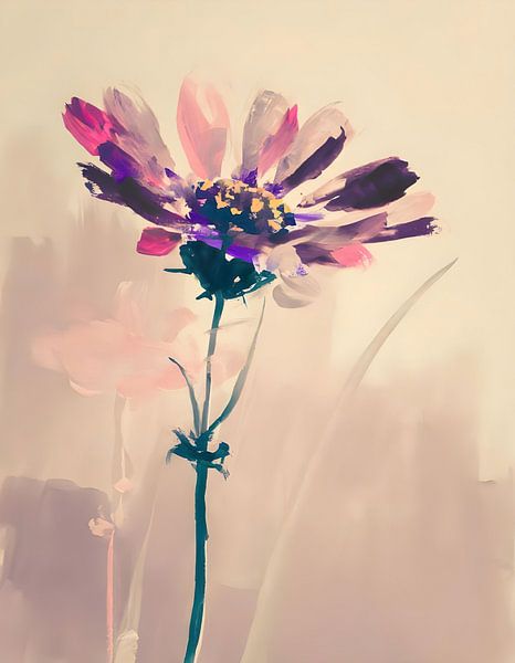 Einzelne Blume von It starts with Art