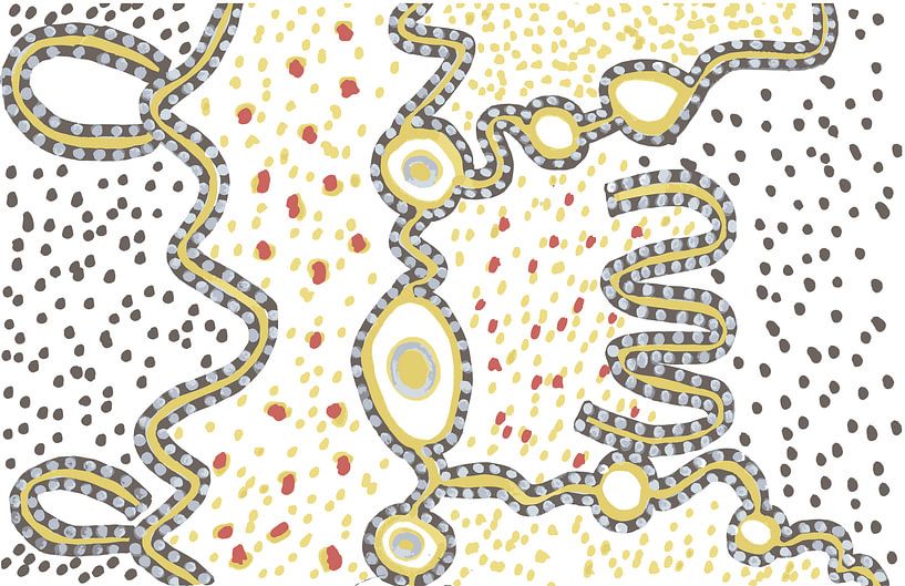 Gelbe Heimatorte von Julien Willems Ettori