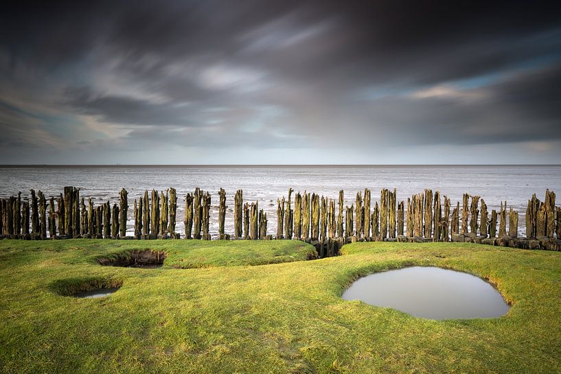 Mud hole Friesland by Silvia Thiel
