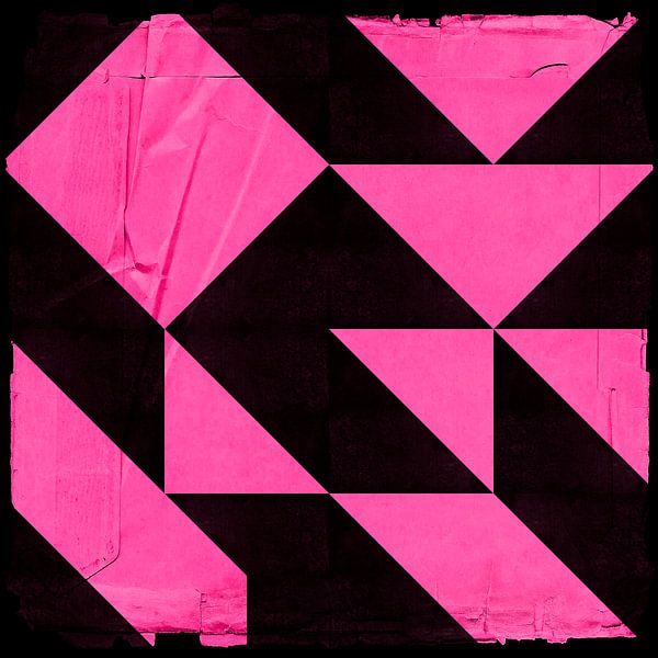 Skandinavien Abstrakt Collage von Mad Dog Art