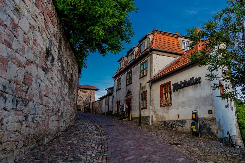 Belle ville à colombages de Schmalkalden par Oliver Hlavaty