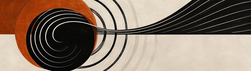 Abstrakt Modern | Erdkreise von Wunderbare Kunst