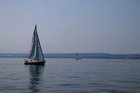 Voilier sur le lac de Constance