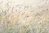 Flowering grassland