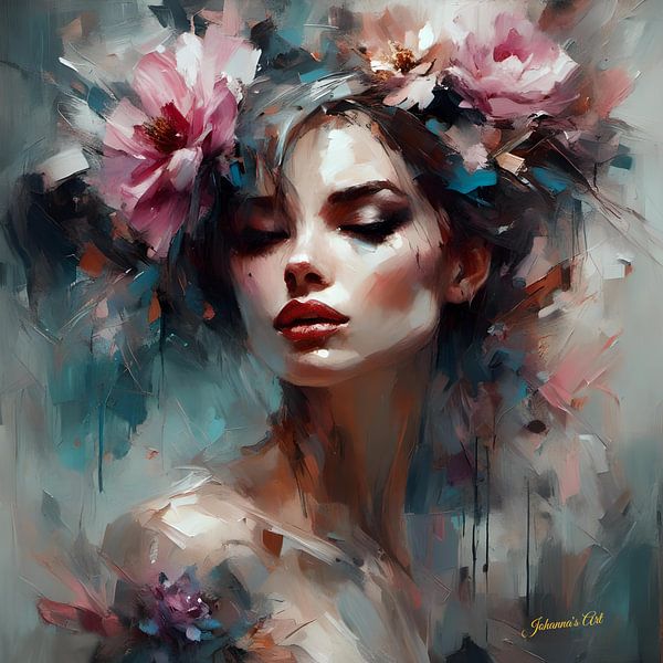 Blühende Schönheit 14 von Johannas Art Creations