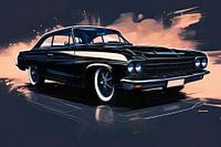 Auto klassieke stijl